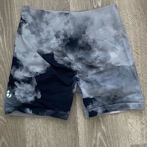 Darc Sport Black and Gray Athletic Shorts